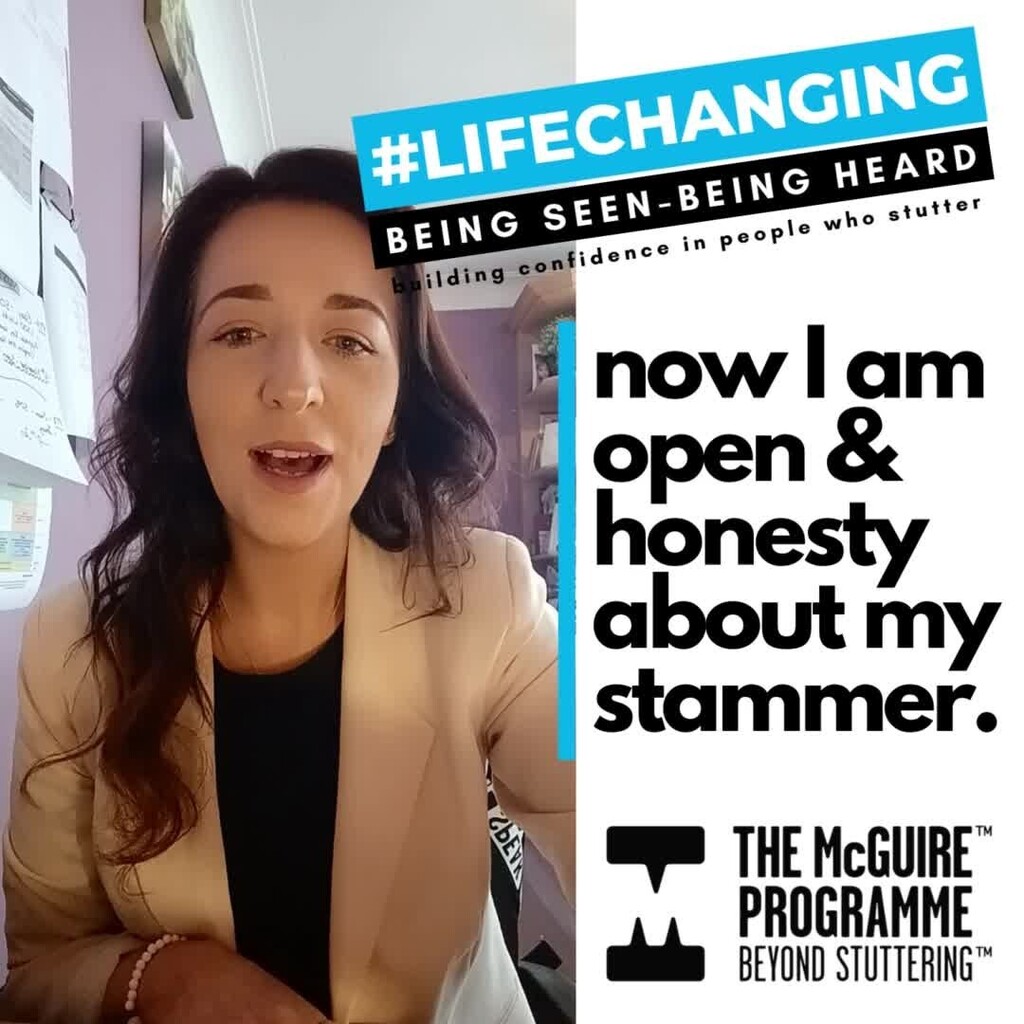 #LifeChanging 
“It’s very hard to put into words how much the McGuire Programme has changed and impacted my life for the positive.” - Megan Gribben

#isad 
#isad2022 
#beingseen 
#beingheard 
#stammeringawareness 
#stammering 
#stammer 
#stutteringawaren… instagr.am/p/Cjioghhqr8n/
