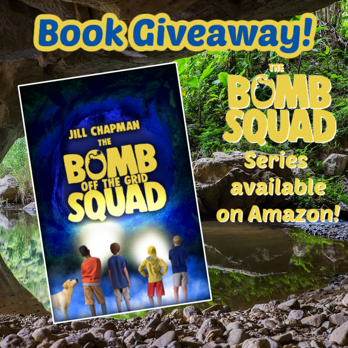 TheMommyIsland's tweet photo. The Bomb Squad is back and this time they're going OFF THE GRID! Check out book #2 for a fun new adventure! #giveaway #booklover #middleschoolreads https://t.co/T651Sfwxkg https://t.co/oOu0mTUg6L