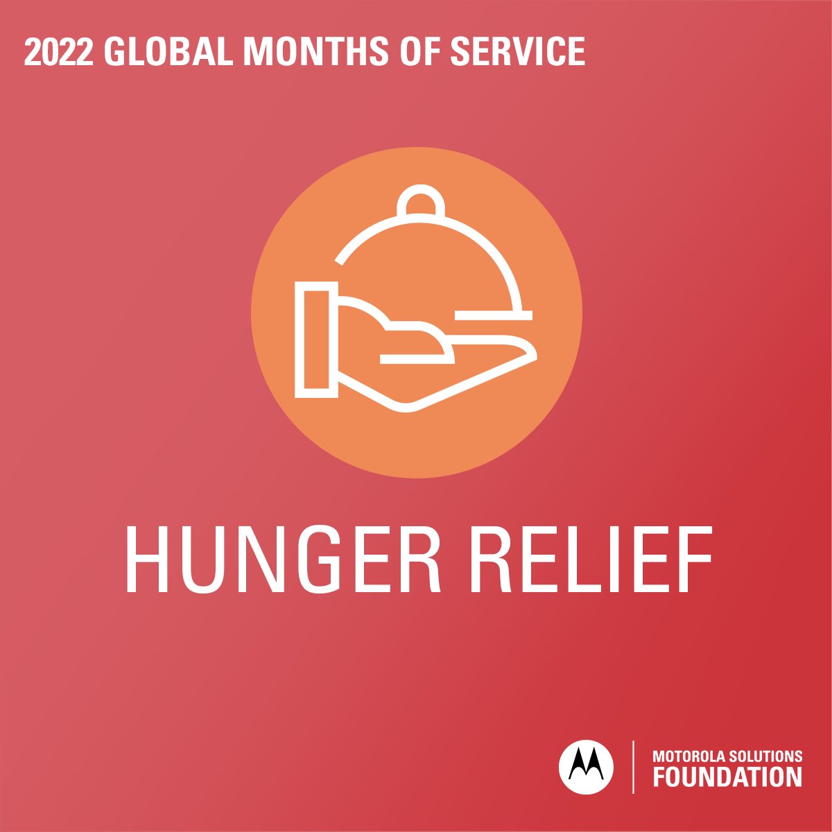 According to the UN, 2 billion people are unable to access safe, nutritious & sufficient food year-round. That’s why #GlobalMonthsofService Week 6 is focused on Hunger Relief. In our local communities, we’ll be donating food & volunteering at local food banks! #MotoSolutionsCares