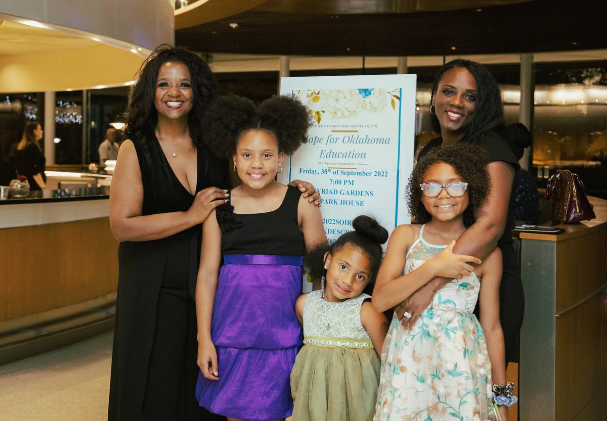thickdescript's tweet photo. This is how it went: 5th Annual Thick Descriptions Fundraising Soiree #thickdescriptions #soiree2022 #hopeforeducation #oklahoma https://t.co/UHRv37Khp9