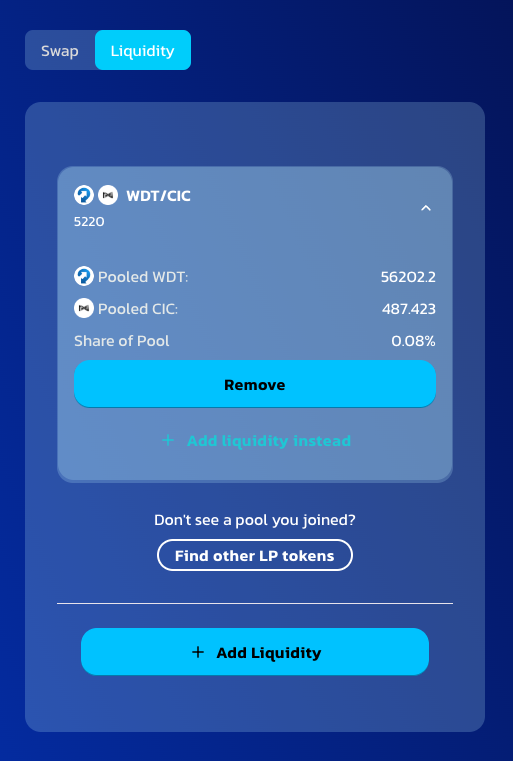 blockchain7890's tweet photo. @CICchain @WenDEXcic Is there a way to see your rewards? Thx https://t.co/CmXf8ijiOt