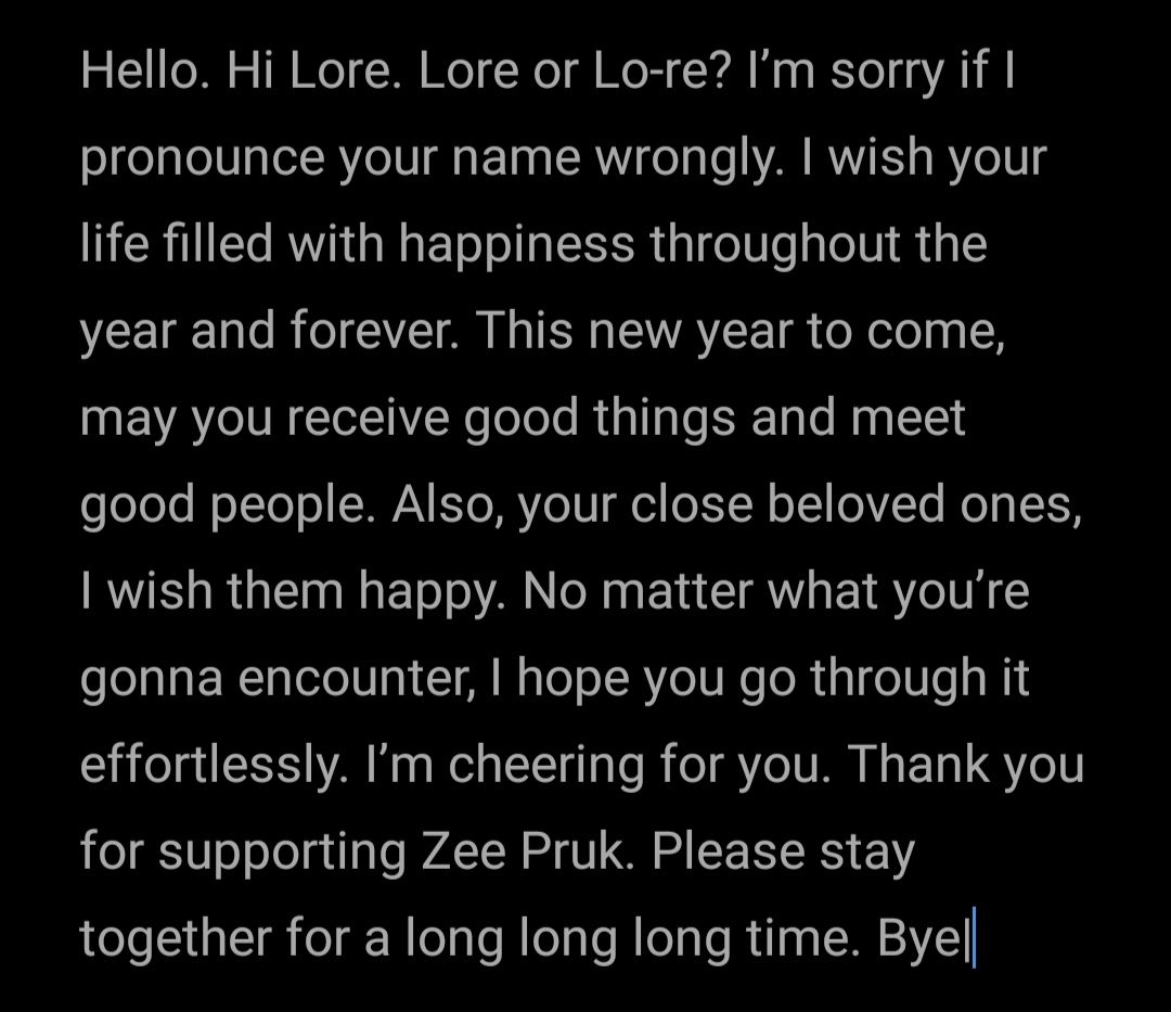 _hakutae's tweet photo. Thank you very much @zee_pruk for your beautiful words. It means a lot to me. A few months ago I lost my mother and she was everything to me. I had to face many painful moments and both NuNew and you were the ones who illuminated my life with happiness + https://t.co/YNNLhILsFt
