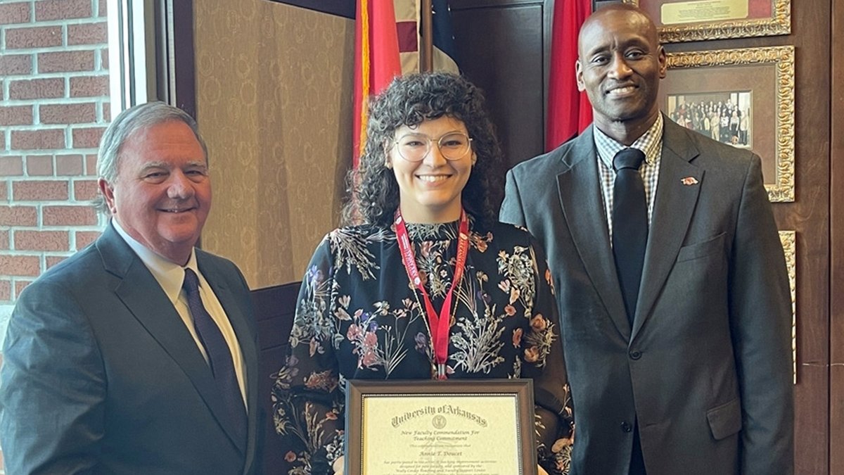 University of Arkansas tweet media