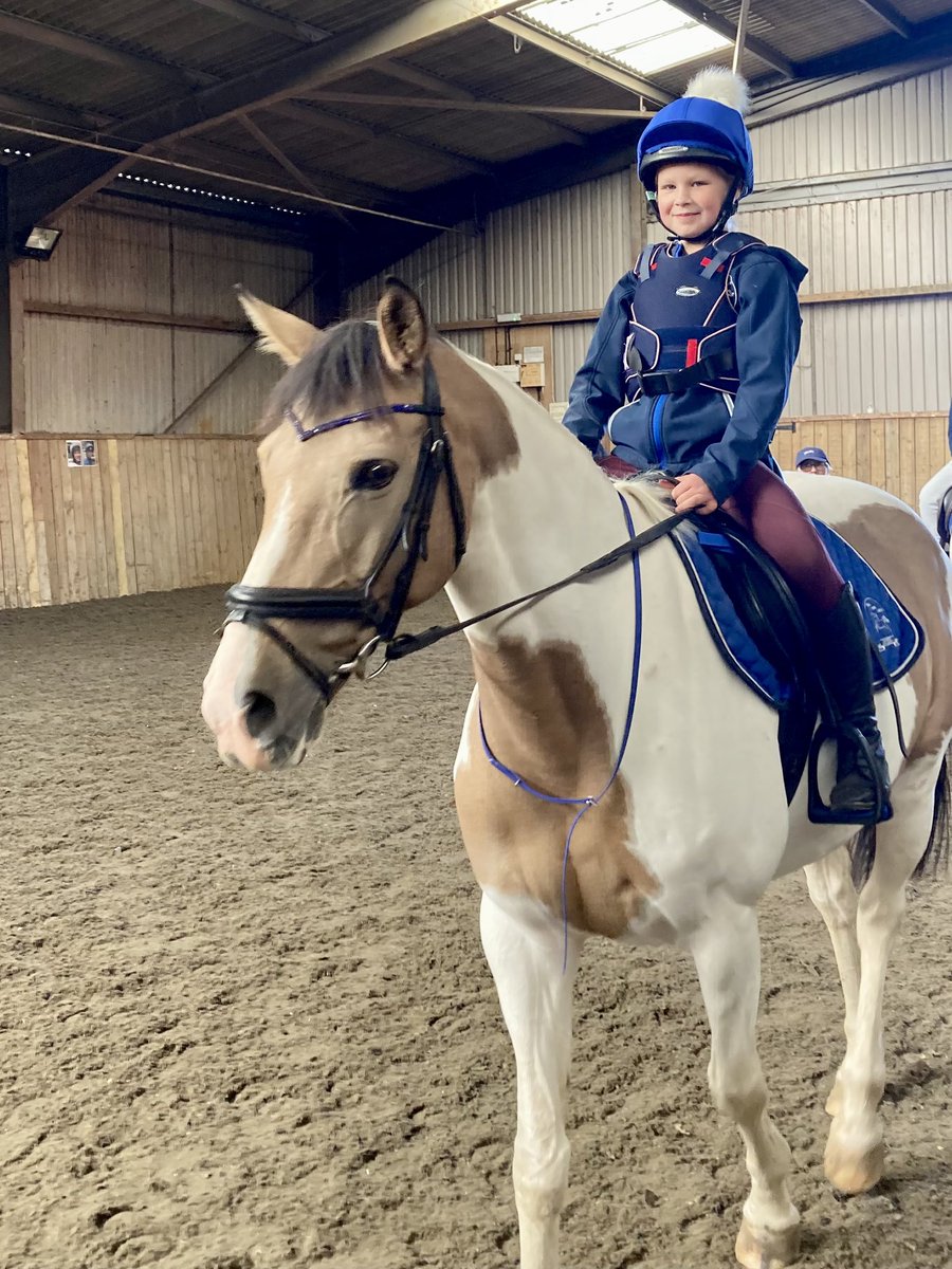 bg_primary's tweet photo. Our Y6 pupils on their first riding lesson today with @AcademyPony 
🐴 https://t.co/1cRhsnskFA