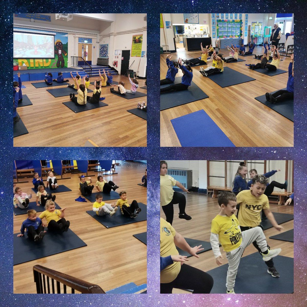 portmeadp's tweet photo. Year 2 have focused on activities which help our mental health today. We had an extra long check in with toast to share news and our feelings and did our pause points through the day. We then had a yoga session in the hall. π§ββοΈπ§π§ββοΈ#pmdpy2 #pmdphwb https://t.co/iu7EuCtmdt