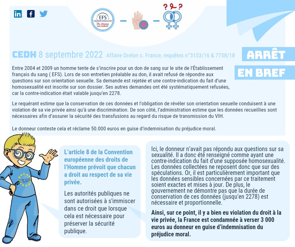 📍Arrêt en bref📍

Aujourd'hui, la réponse de la CEDH à la question concernant le droit d'un individu à ne pas répondre aux questions relatives à sa sexualité! 🔍

Tipeee ⬇️
bit.ly/tipeee-lesarrê…

Merci <a href="/Alemanoz_art/">Alemanoz 🌰✨ (en pause)</a> pour l'illustration! 👀

#legaldesign #baronsdudroit  #droit