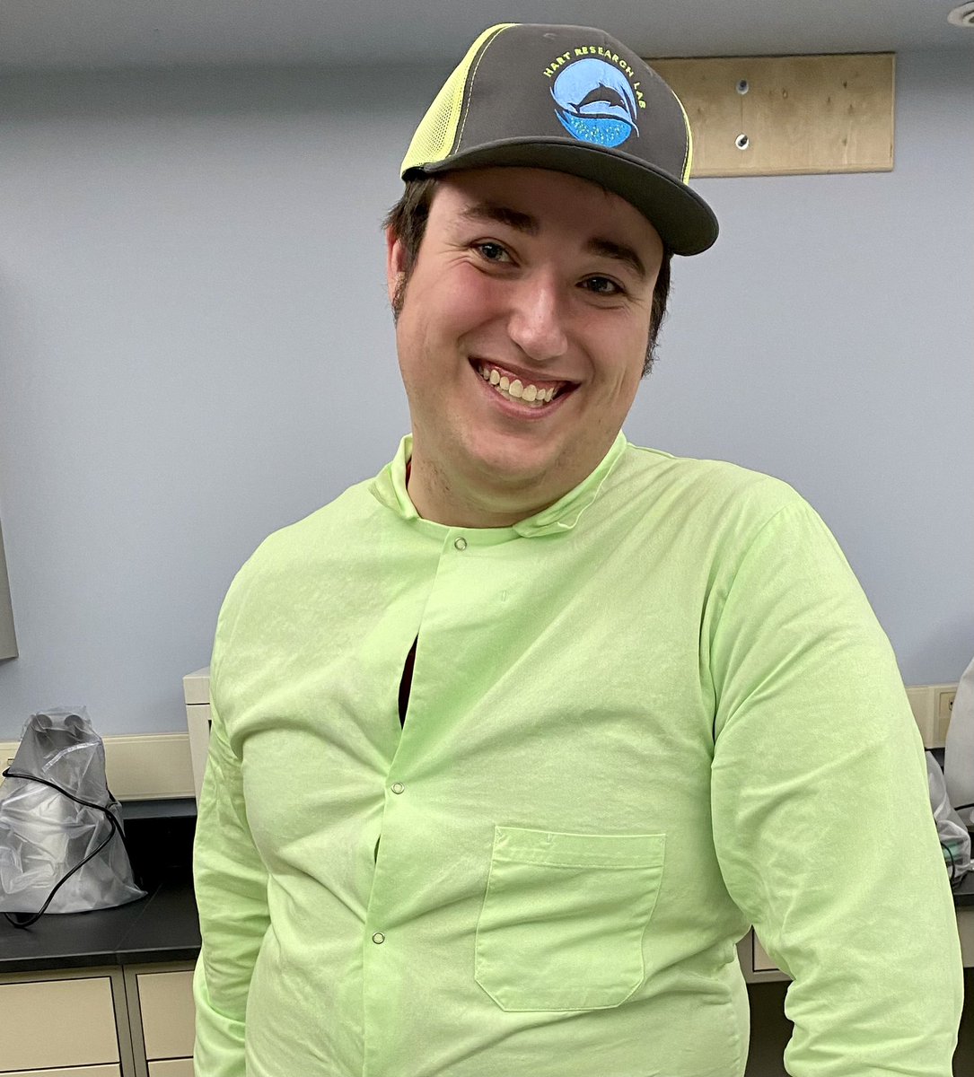 BurdettHart's tweet photo. Great students are the foundation for research productivity. Excited for a new week with this team! This week, we look for evidence of #microplastic and #phthalate exposure in catfish 🤔 https://t.co/LW1fiD9huP