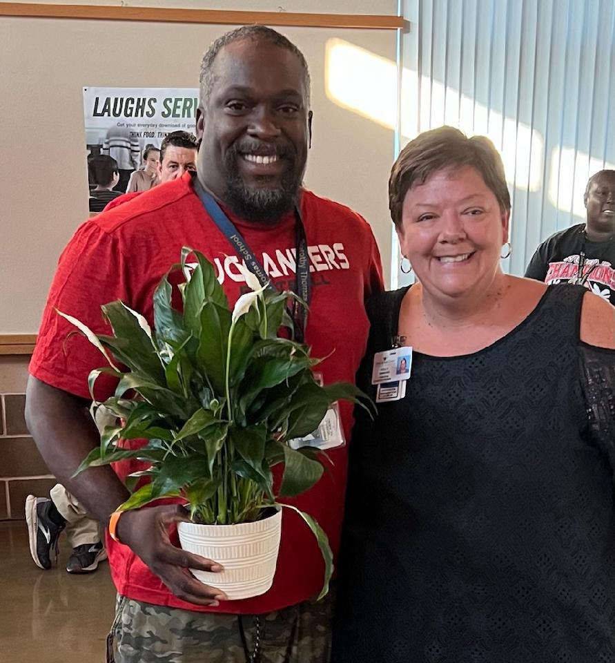 Dorothy Thomas Teacher of the Year - Coach Blair!!