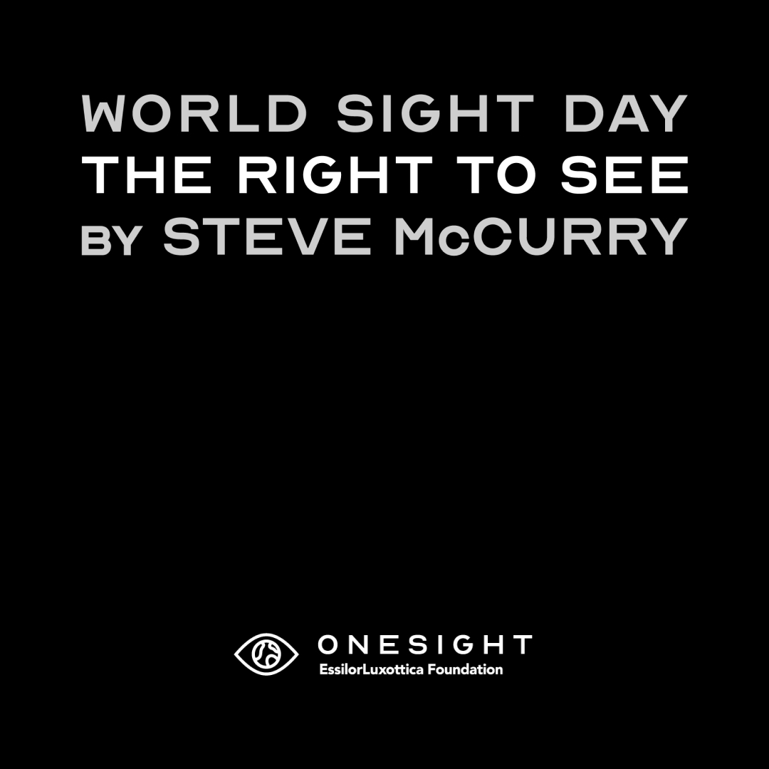 This World Sight Day, we sought the help of world-renowned American photographer <a href="/McCurryStudios/">Steve McCurry</a>  in #TheRightToSee awareness campaign. Be part of this journey: bit.ly/3TcbrDW

#WorldSightDay #EssilorLuxottica