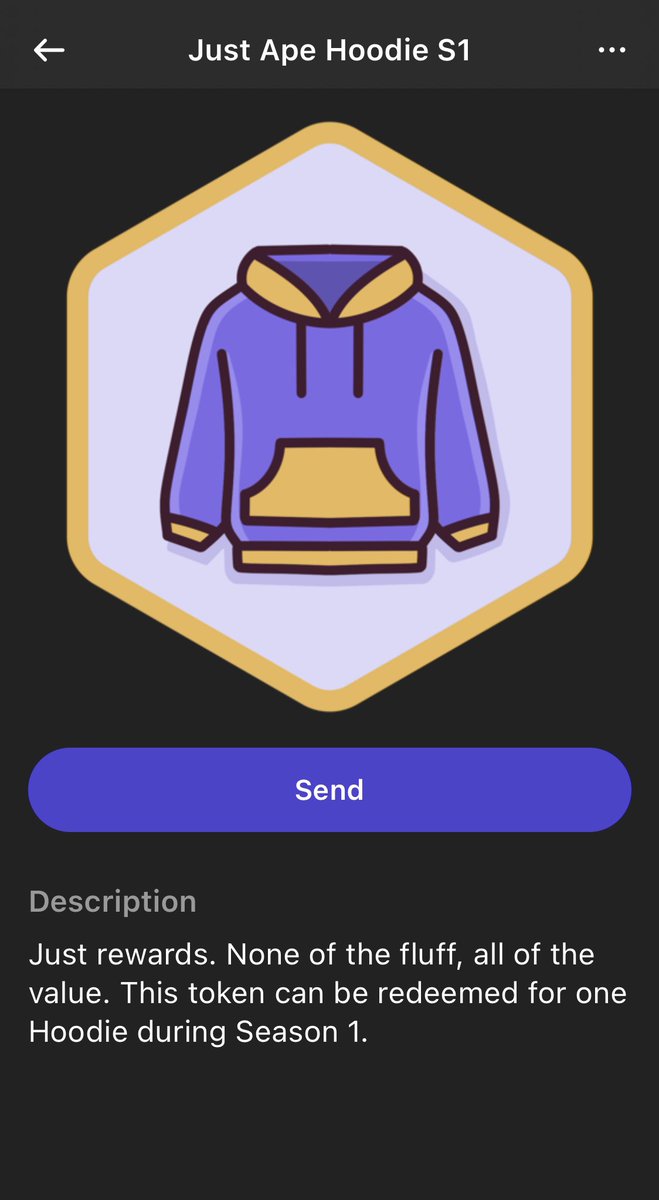 Collectzzz's tweet photo. Havenβt been this excited to receive something in a while!
Hoodie season is among us π€
Soon to have a solid NFT wardrobe from @justape_ / @embroidery_boy
#JustOctober #Apish https://t.co/uIGSCs54JT