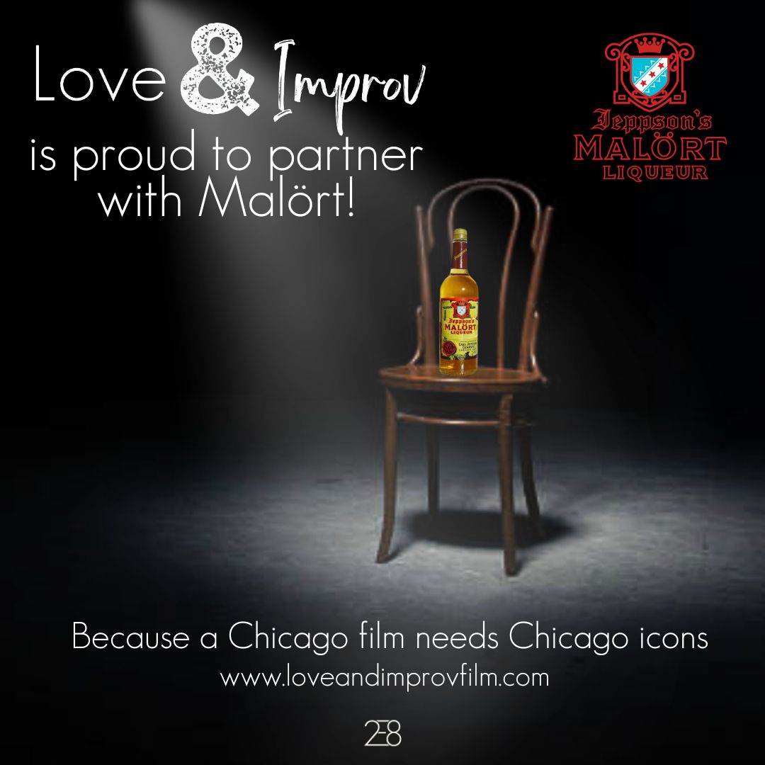 LOVE &amp; IMPROV is proud to partner with <a href="/JeppsonsMalort/">Jeppson’s Malört</a>! Because a Chicago film needs Chicago icons. Thanks so much to the Malört and @CHDistillery team for trusting us with their iconic brand!

Learn how you can help bring LOVE &amp; IMPROV to life at seedandspark.com/fund/loveandim…