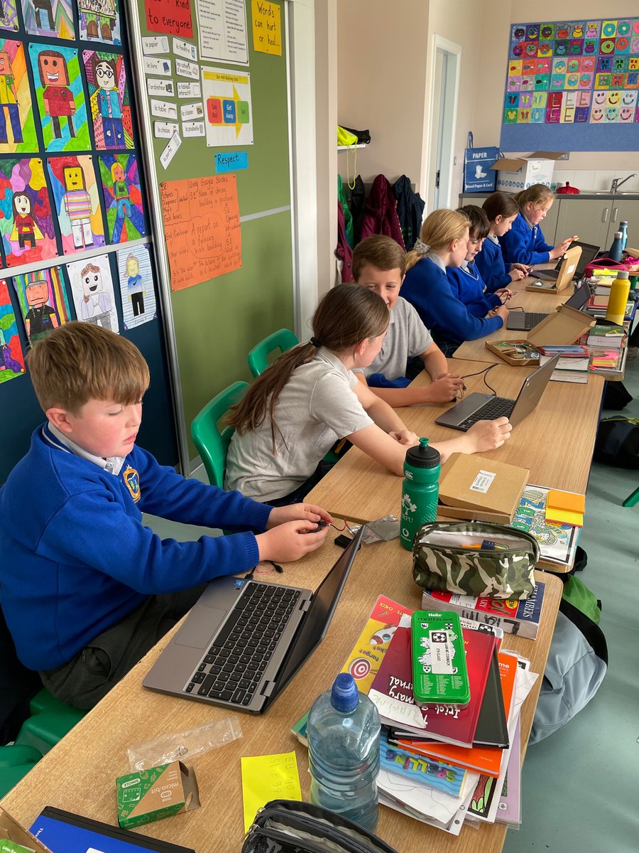 Mrs McArdle (@michellemcardle) on Twitter photo Super start to Computer Science @PDSTcs and <a href="/CodeWeekIRL/">Code Week Ireland</a>! We continued to code the micro:bits <a href="/microbit_edu/">Micro:bit Educational Foundation</a> to send messages to each other and create a class doorbell! <a href="/BarbaraMQuinn/">Barbara Quinn</a> <a href="/tubberclarens/">St. Clare's National School</a> Super start to Computer Science @PDSTcs and <a href="/CodeWeekIRL/">Code Week Ireland</a>! We continued to code the micro:bits <a href="/microbit_edu/">Micro:bit Educational Foundation</a> to send messages to each other and create a class doorbell! <a href="/BarbaraMQuinn/">Barbara Quinn</a> <a href="/tubberclarens/">St. Clare's National School</a>