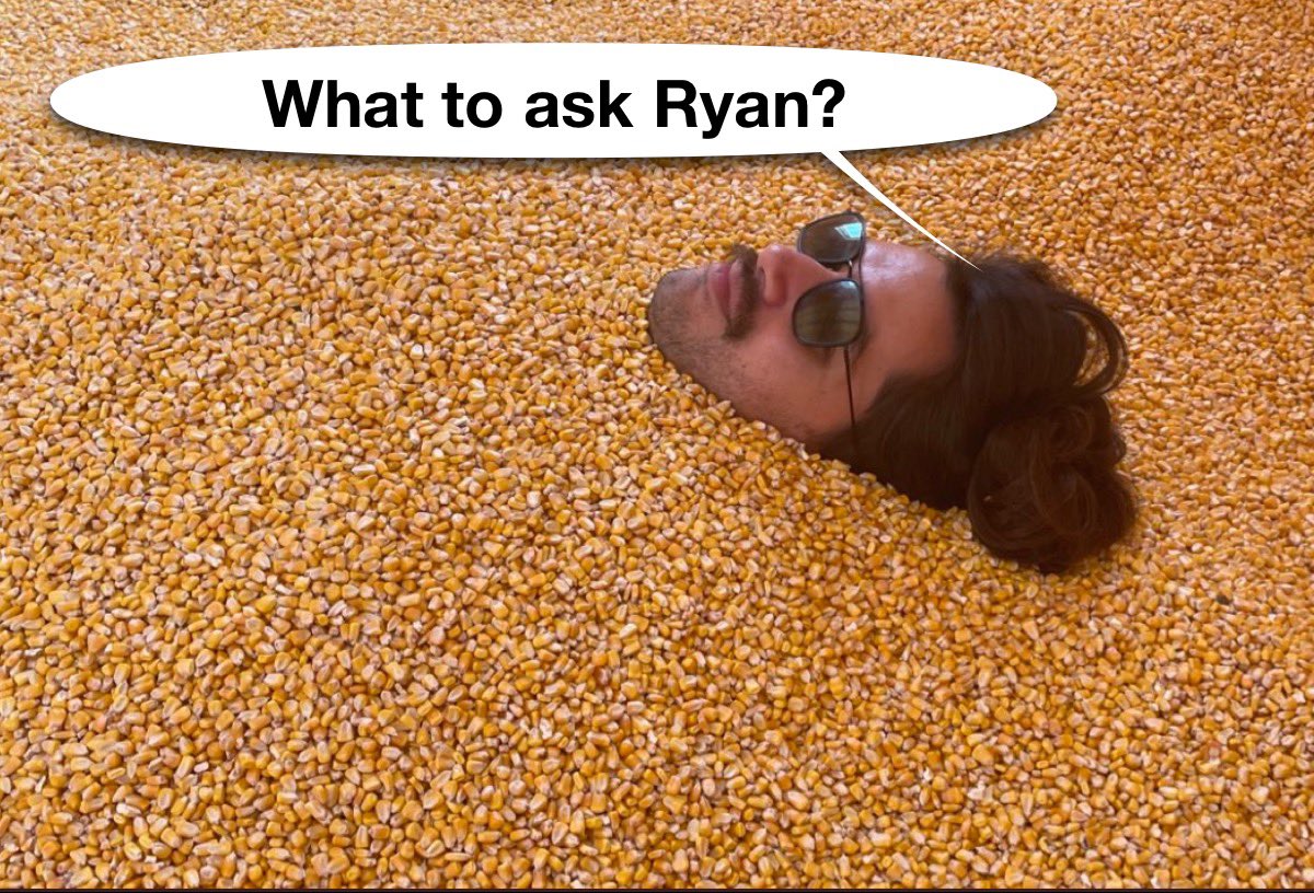 TOMORROW we got a new podcast! <a href="/EDayWorkoutMan/">Thane | mr. suboptimal</a> chats with <a href="/lose_ryan/">Ryanlose.eth ☕</a>! What will we discuss? 

If you had a call with <a href="/lose_ryan/">Ryanlose.eth ☕</a> what would you talk about? 

Comment below! There’s a 69% chance I’ll consider bringing it up 🤙