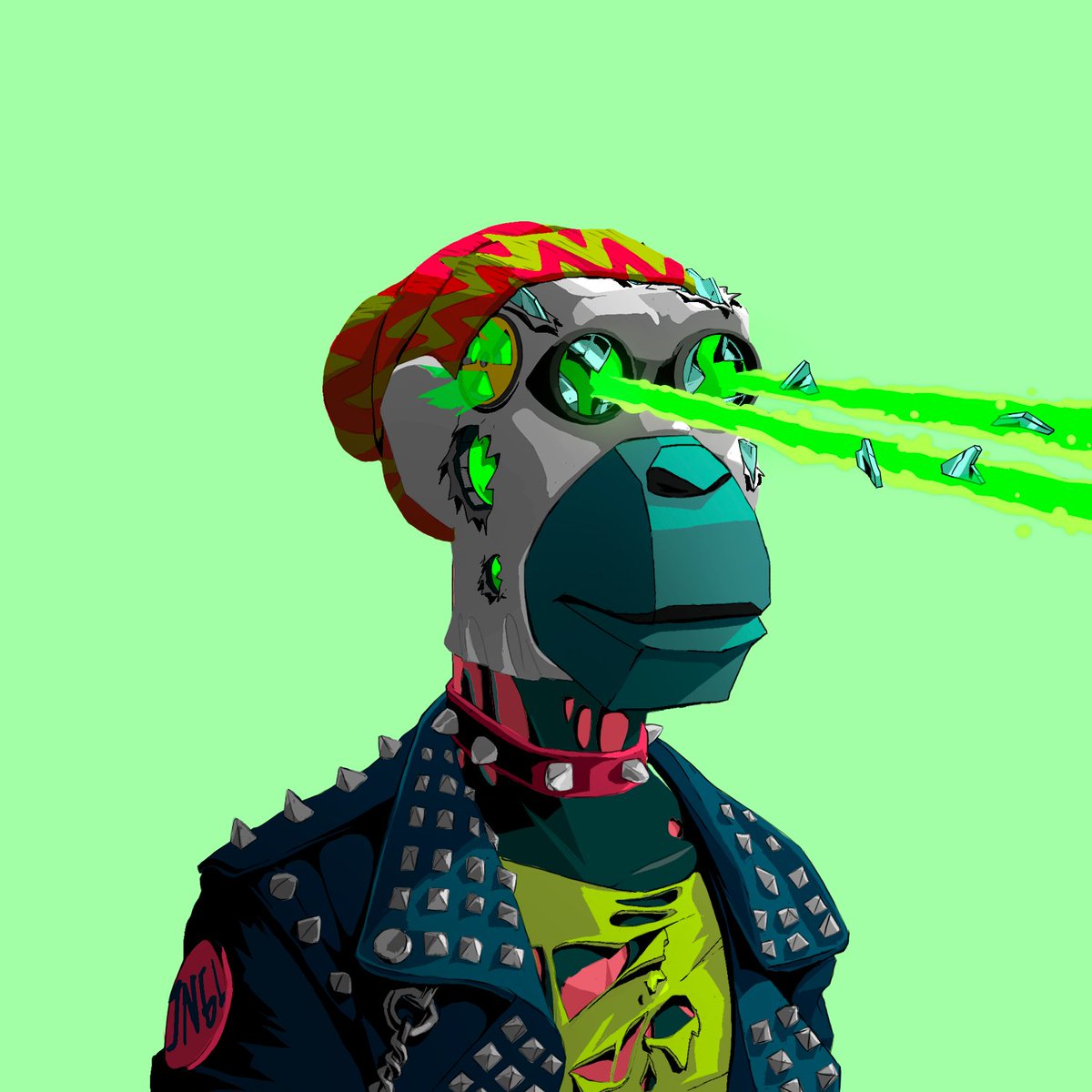 BitWinzz's tweet photo. LFG! Scooped up a Meth Scientist for primate #9🌿
This guy goin straight back to the tox chamber! 🧪
@primatesNFT #JNGL #primish #toxification #Solana #NFTCommunity https://t.co/WBRZvzdLDt