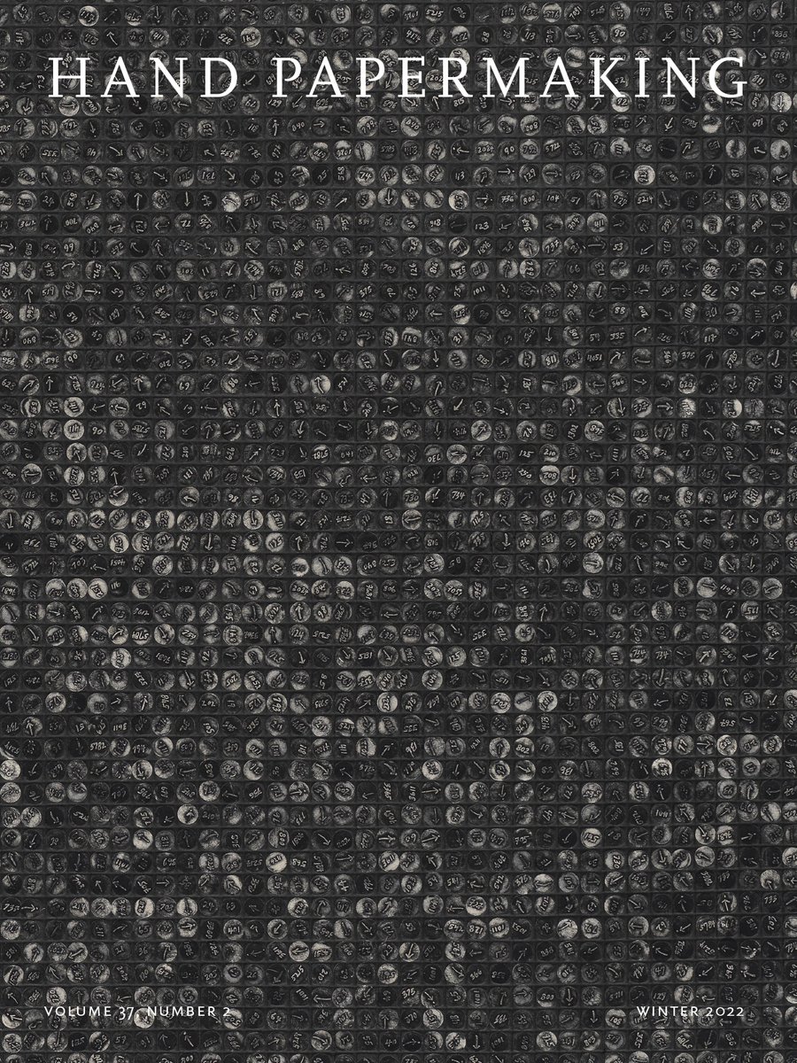 HandPapermaking's tweet image. The Winter Issue of Hand Papermaking Is Coming - mailchi.mp/deea40e7ce9f/t…