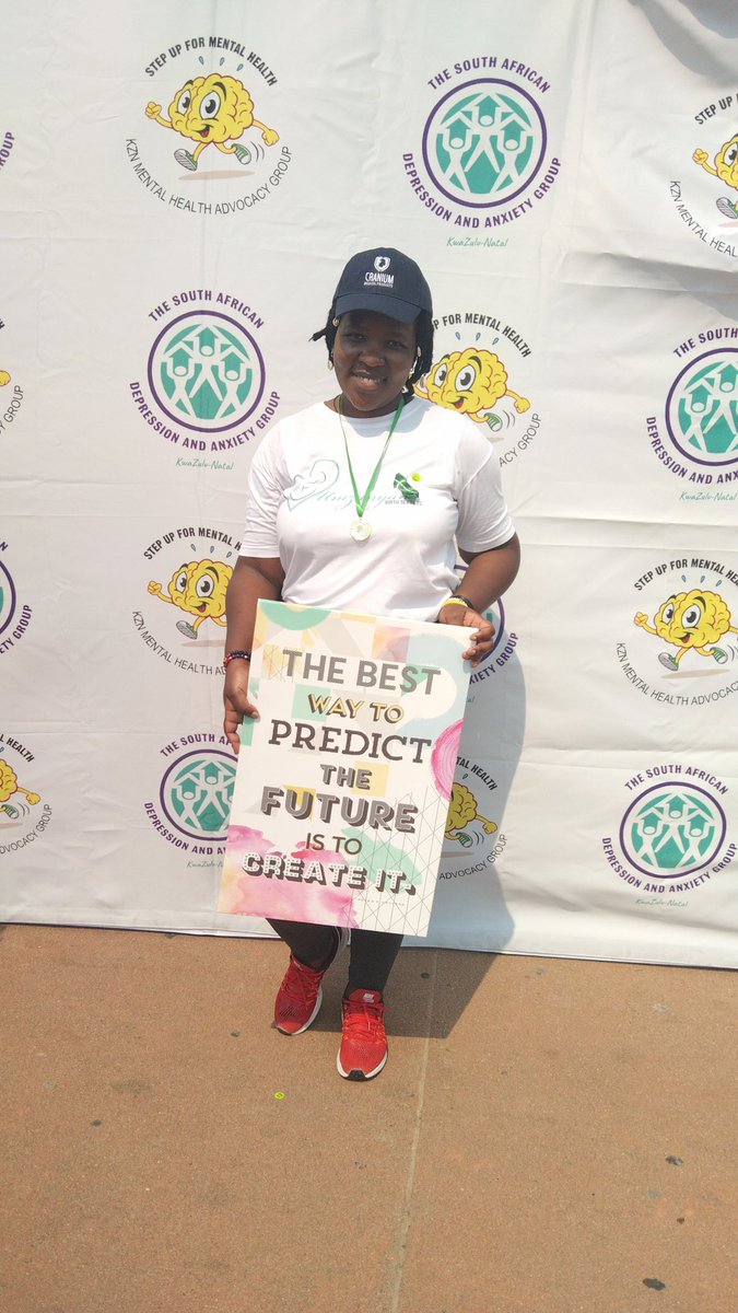 NShibula's tweet photo. Mental health awareness walk 2022💚
#WMHD #stepupkzn #mentalhealthadvocacy #sadag #doulalife https://t.co/upogb2wXsh