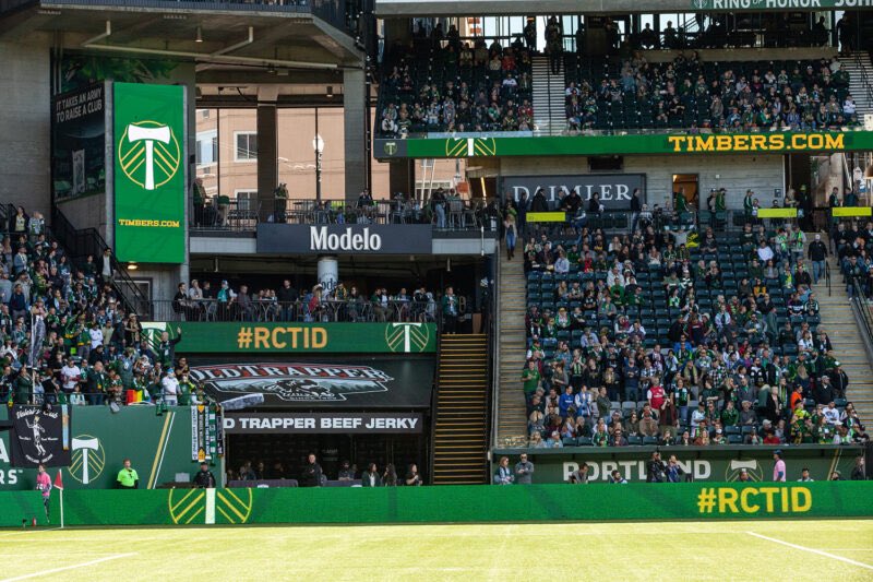 Da_Nasty_Man's tweet photo. It’s been a week, @OldTrapper, and you haven’t said anything about the #YatesReport…
Your ads are prevalent in #ProvidencePark, home of the @TimbersFC and @ThornsFC, yet haven’t commented on the abuse or cover up.
This is concerning for a sponsor…
https://t.co/KgeH1G4gAj https://t.co/WylPS6Lu4K