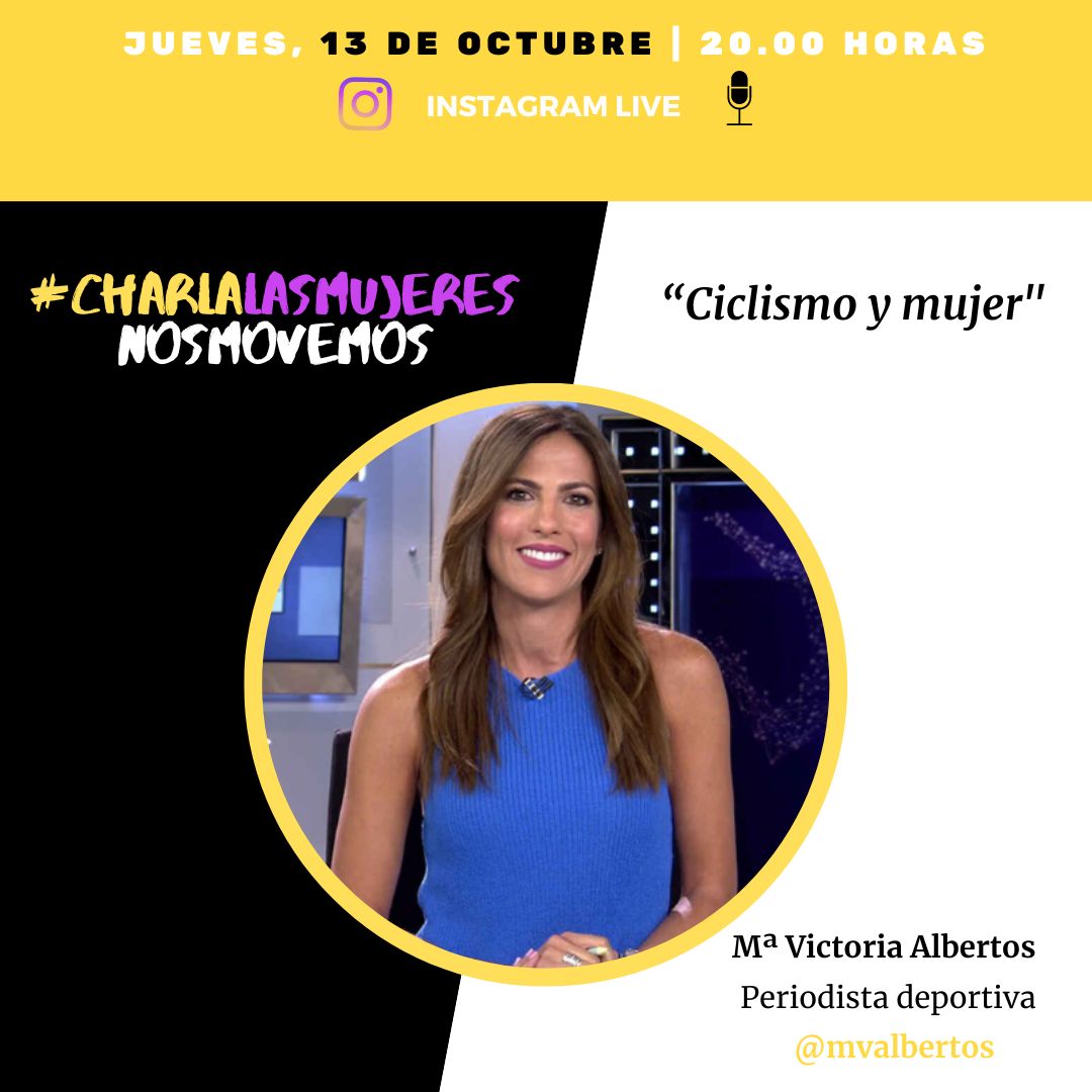 LMNMovemos's tweet photo. Vuelven #charlasLMNM con @mvalbertos El 13 de oct. con la fundadora de @princessbikes una de nuestras embajadoras + activa. Iniciativa que nació a partir de experiencia personal y hoy es una Asociación q ayuda mujeres con problemas físicos y emocionales a través de la #bicicleta https://t.co/VeUonVjqD8