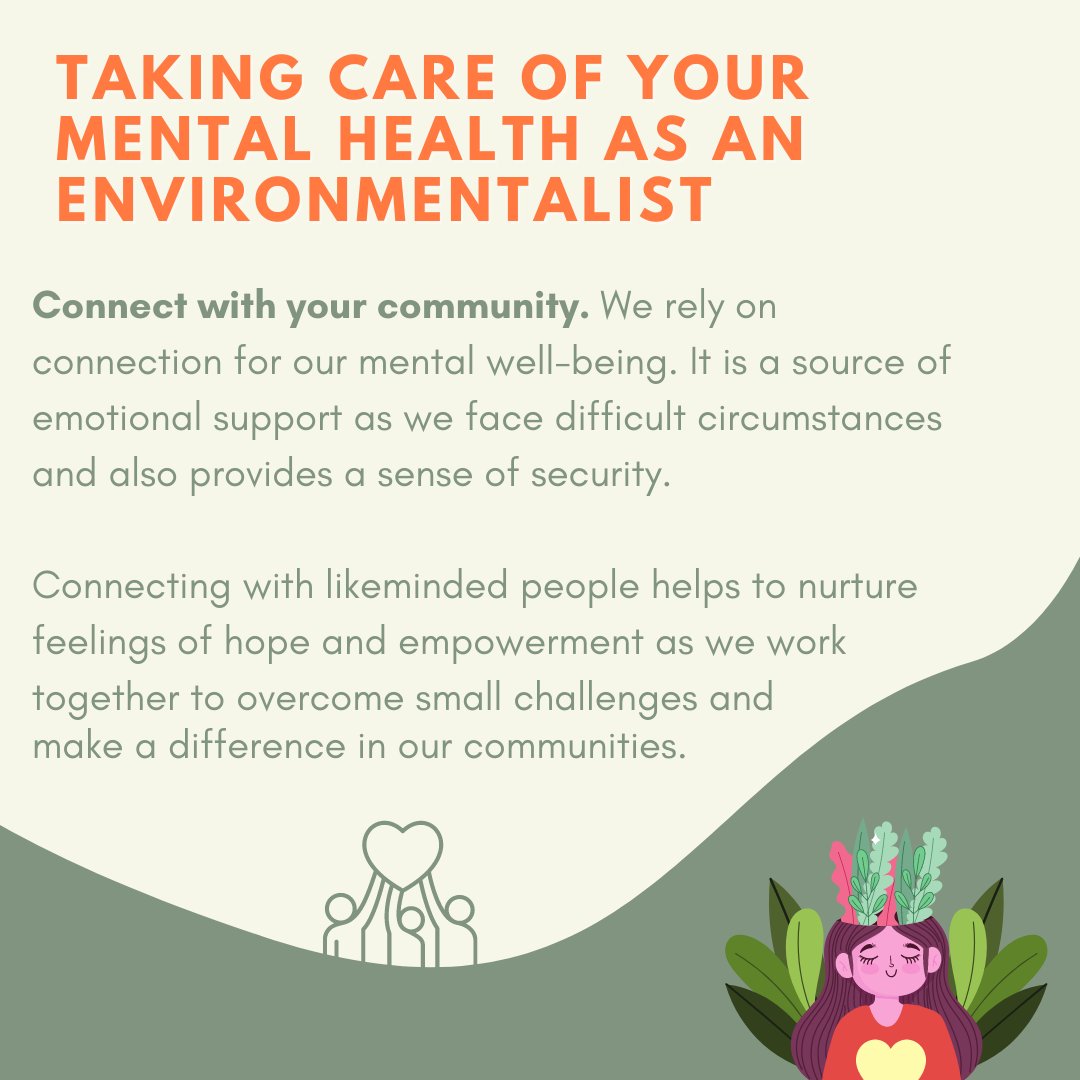nsenvironetwork's tweet photo. Read on for some tips for taking care of your mental health as an environmentalist! #WorldMentalHealthDay https://t.co/NuFWRDfz6k