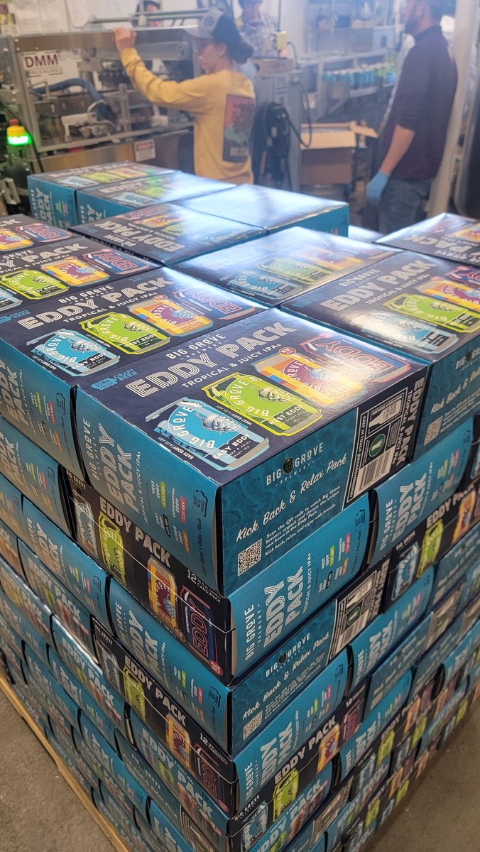 Welcome Back Eddy Pack! <a href="/BigGroveBrewery/">Big Grove Brewery</a>