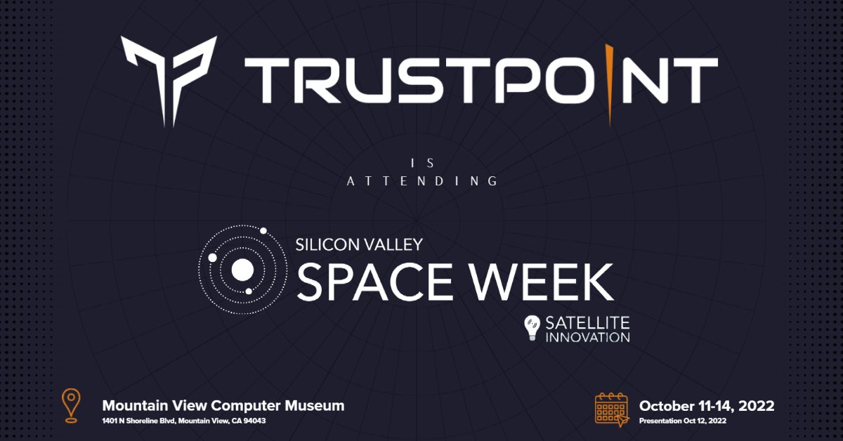 TrustPointGPS's tweet photo. @TrustPointGPS will be attending #satelliteinnovation2022 this week. Reach out if you would like to get together!  #svsw #milsat2022 #satnews #trustpointgps #trustpoint #space #satinnovation #spaceindustry  #summit #milsat22 #innovation #GNSS https://t.co/cjuz3HvCtM