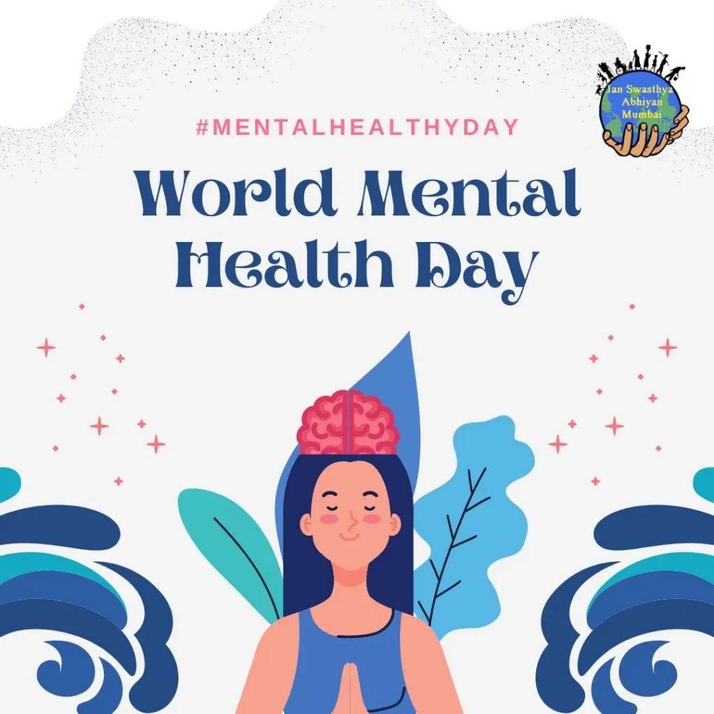 MumbaiJsa's tweet photo. Let us make each and everyone aware that mental health needs our attention…. Wishing a very Happy World Mental Health Day. #WorldMentalHealthDay https://t.co/FHfL09c05Z
