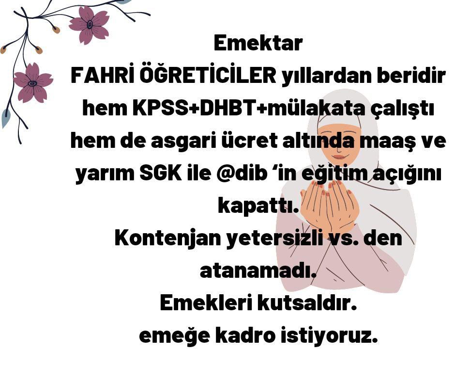 FahriÖğreticilereEkimdeKadro