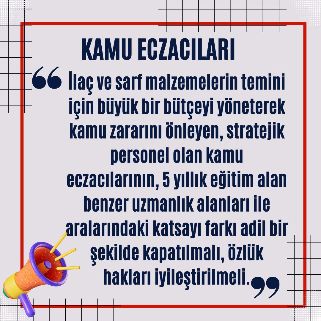 KamuEczacıları MüjdeBekliyor
#eczacıyahakettiğideğerverilmelidir