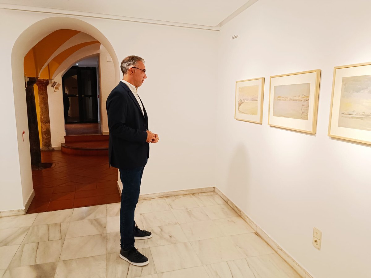 tomsfdez's tweet photo. Hemos presenciado en el @museoramongaya la maravillosa serie inédita del genial artista murciano Pedro Serna dedicada al #MarMenor, una de las actividades programadas para conmemorar el #32AniversarioMuseoRamónGaya
#PedroSerna
#CulturaMurcia
#MuseoRamónGaya https://t.co/nXCafIpVWN