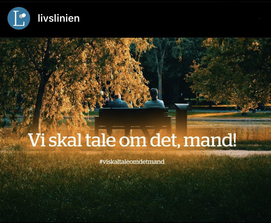 I anledning af international dag for mental sundhed sætter Livslinien i denne uge fokus på mænds mentale helbred.

Følg dem på Instagram, hvor de deler mænds historier under #viskaltaleomdetmand.