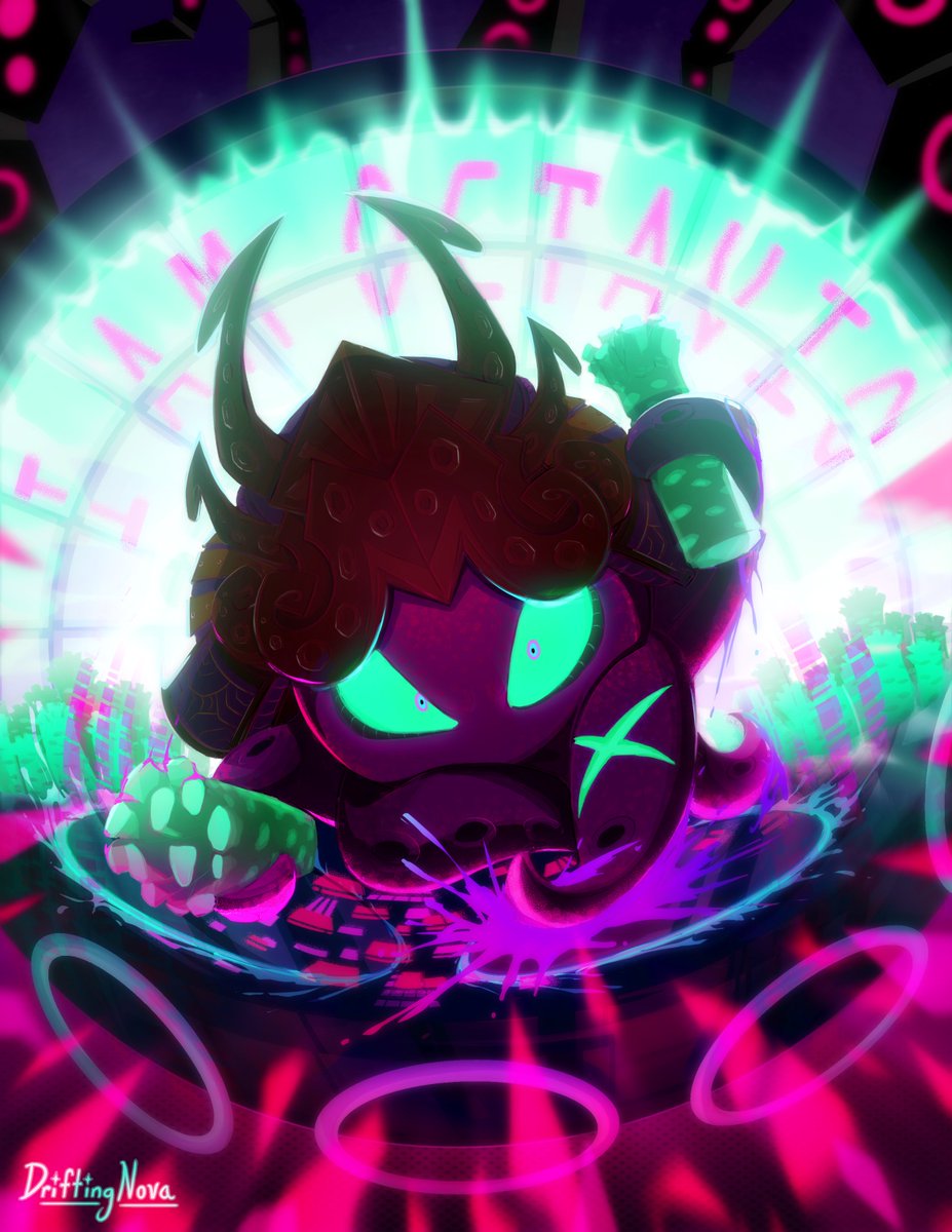“I Am Octavio”. An old illustration from 2019!
#splatoon #splatoon3