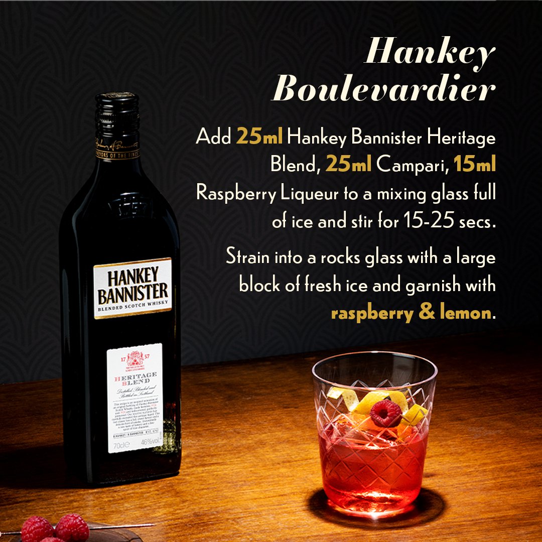 HankeyB1757's tweet photo. The bittersweet flavour of the Negroni with an autumnal Scottish twist. A whisky and cocktail both inspired by heritage.

Stay sophisticated. Drink responsibly.
#AutumnStyle #Timeless #Slainte https://t.co/a8P395iP0d