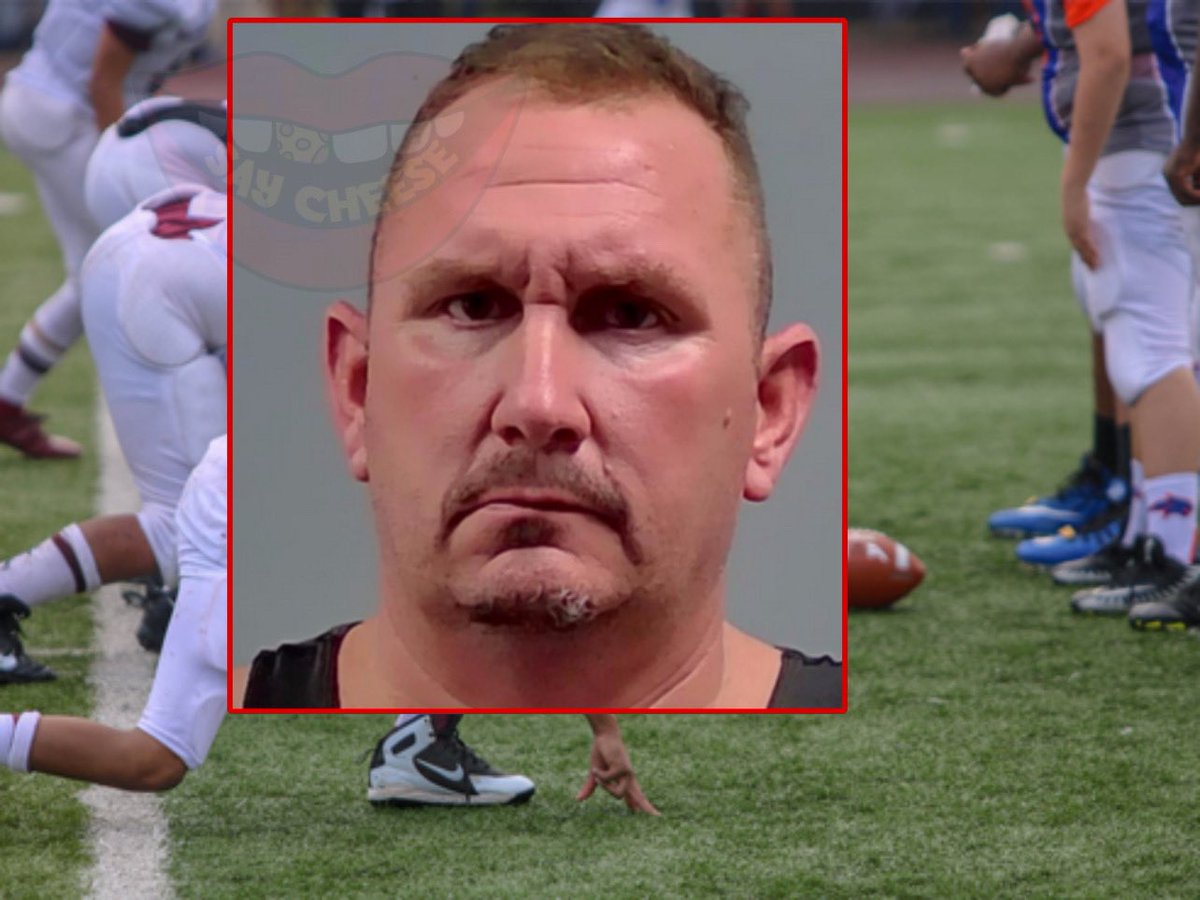 SaycheeseDGTL's tweet photo. Florida man puts on a helmet, charges into 9-year-old boy who tackled his son in football game https://t.co/JQ5DZBAALh