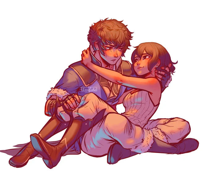 IT'S LON'QU'S BIRTHDAY here's an old lonbin pic I forgot about #FireEmblemAwakening 