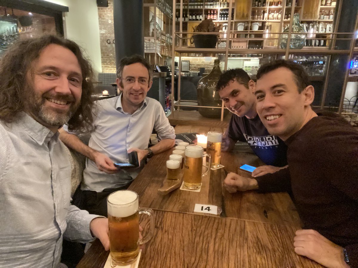 DMGrahamTHz's tweet photo. Some serious THz discussions with @WarwickTHz @LancasterUni @PSI_UoM @unibirmingham @EPSRC @DFG_OfficiaI https://t.co/2jpMcrDzH7