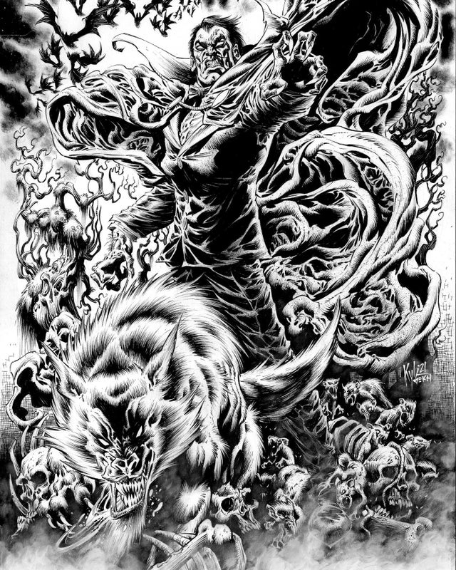 Tomb of Dracula by Kyle Hotz 