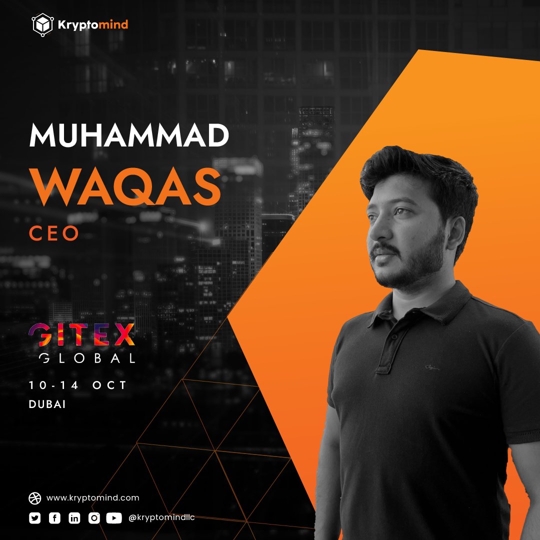 Kryptomindllc's tweet photo. This year's GITEX Global is now live.

Let’s transform ideas into reality!

#gitexglobal #gitexglobal2022 #dubaiworldtradecentre #blockchain #blockchaintechnology #metaverse #web3 #decentralization #kryptomind https://t.co/juKI7hxV1R