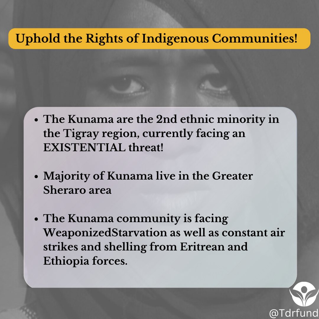 elu_mk's tweet photo. @TdrFund #lndigenouspeoplesday
#endtigraysiege
#lrob #kunama https://t.co/dKctzPBQWE