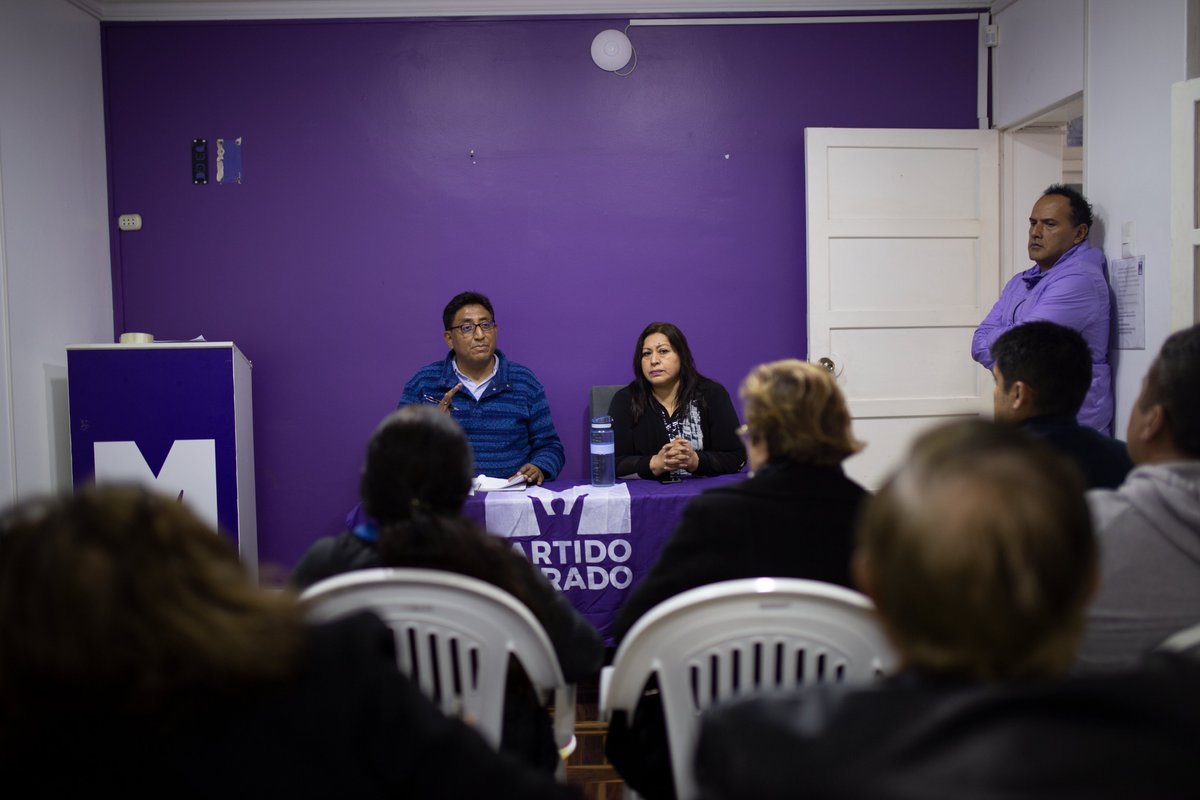 partidomorado's tweet photo. 🗓️Este fin de semana estuvimos con nuestros candidatos, autoridades nacionales y secretarios distritales de Lima Centro 1 que junto a nuestro Presidente @LuchoDuranRojo vienen trabajando a favor de seguir fortaleciendo nuestra institución 🇵🇪 https://t.co/rpQVsn7AIP