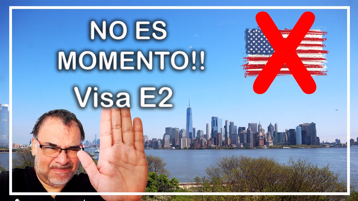 Hoy 18 Hs. de Argentina, nuevo VIDEO en el CANAL de Youtube!! Te contamos sobre la VISA E2 en USA y por qué NO ES el mejor MOMENTO para INVERTIR en USA.

#enrutados #emigrarenfamilia #argentinosporelmundo #canalyoutube #emigrardeargentina