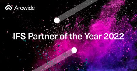 ArcwideNews's tweet photo. @ifs have appointed us as Growth Partner of the Year 2022!

We're thrilled and look forward to what our #Collaboration will bring.

Follow us as we celebrate at #IFSunleashed from 10-14 October - we're sharing live updates from the global event.

https://t.co/tnuZKJECpq https://t.co/lOL0zkoBtX