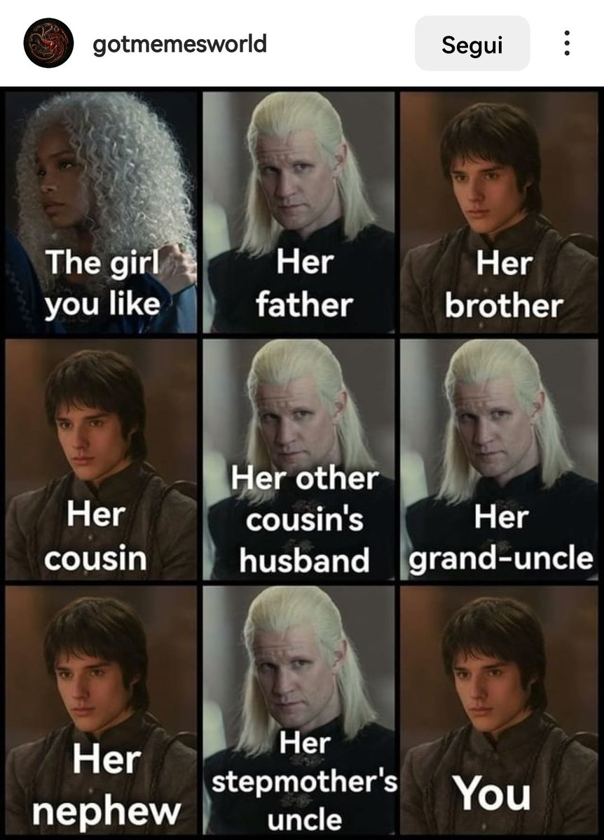 Giada_Aro's tweet photo. MI STO SENTENDO MALE #HouseoftheDragon https://t.co/hyUM6BwjP7