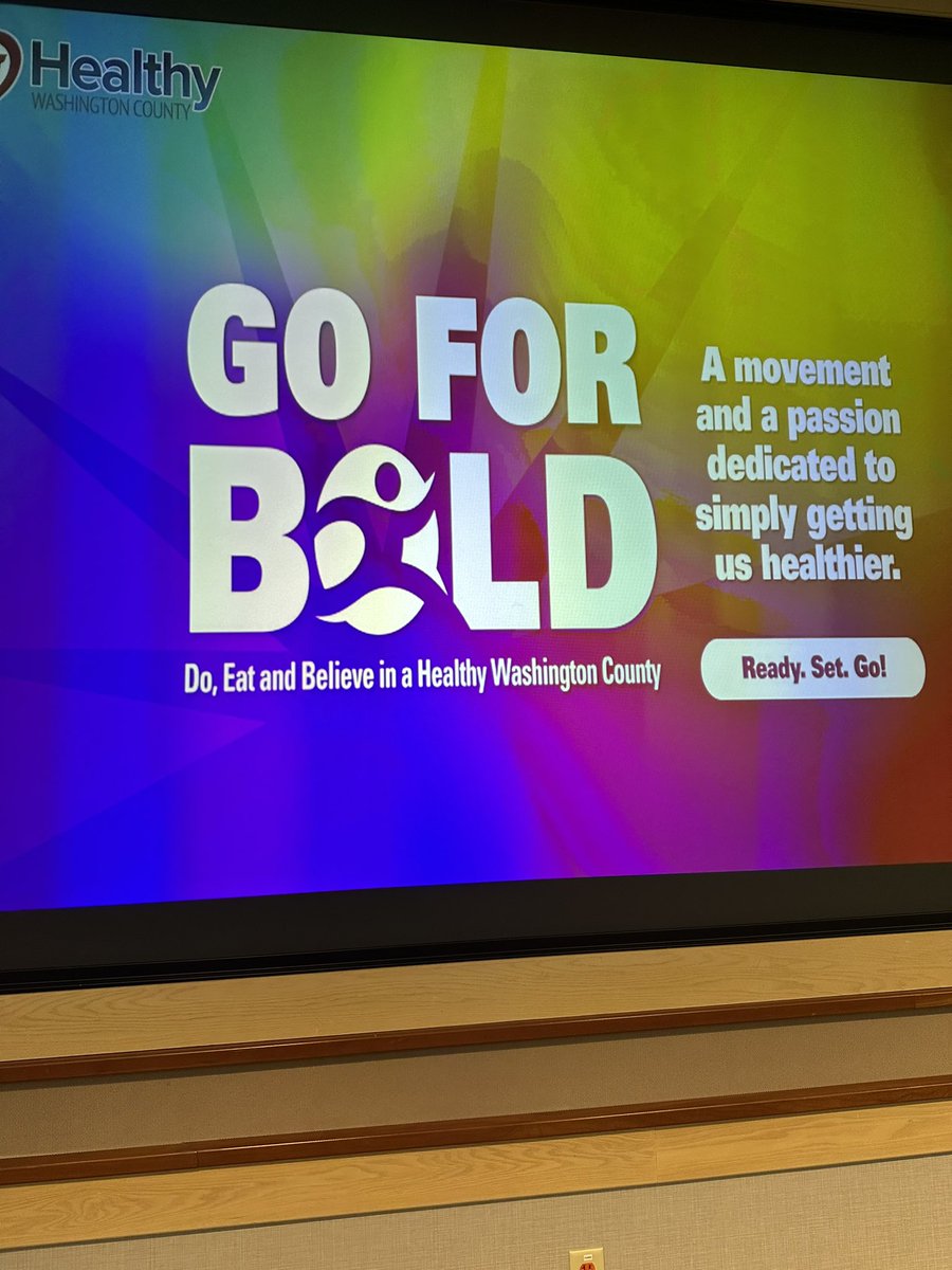 MickCornett's tweet photo. Enjoyed speaking to a full house in Hagerstown, Maryland @MeritusHealth #GoforBold initiative. They’ve lost 47,000 pounds! @maulikjoshi https://t.co/0LrVMuL1R6