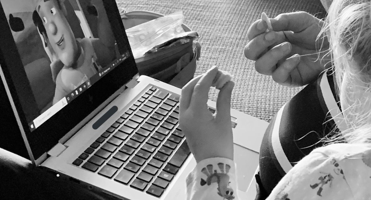 widow_waiting's tweet image. Daddy &amp;amp; 4 enjoying some Fireman Sam &amp;amp; custard creams at the hospice today. A wee moment of happy calm during a difficult, draining day. 

#WeeMoments
#AnticipatoryGrief
#TerminalCancer