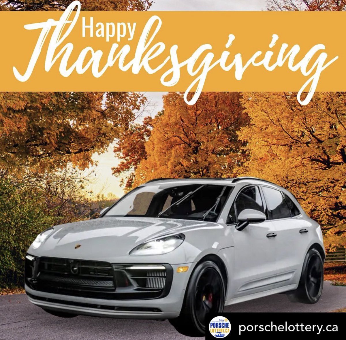 Wishing you and your family a happy thanksgiving, filled with love and gratitude 🙏🏼 PorscheLottery.ca #Thanksgiving2022 #ontario #toronto #Mississauga #canada #pmlotto #porsche #brampton #Ottawa #Niagara #windsor #burlon #oakville