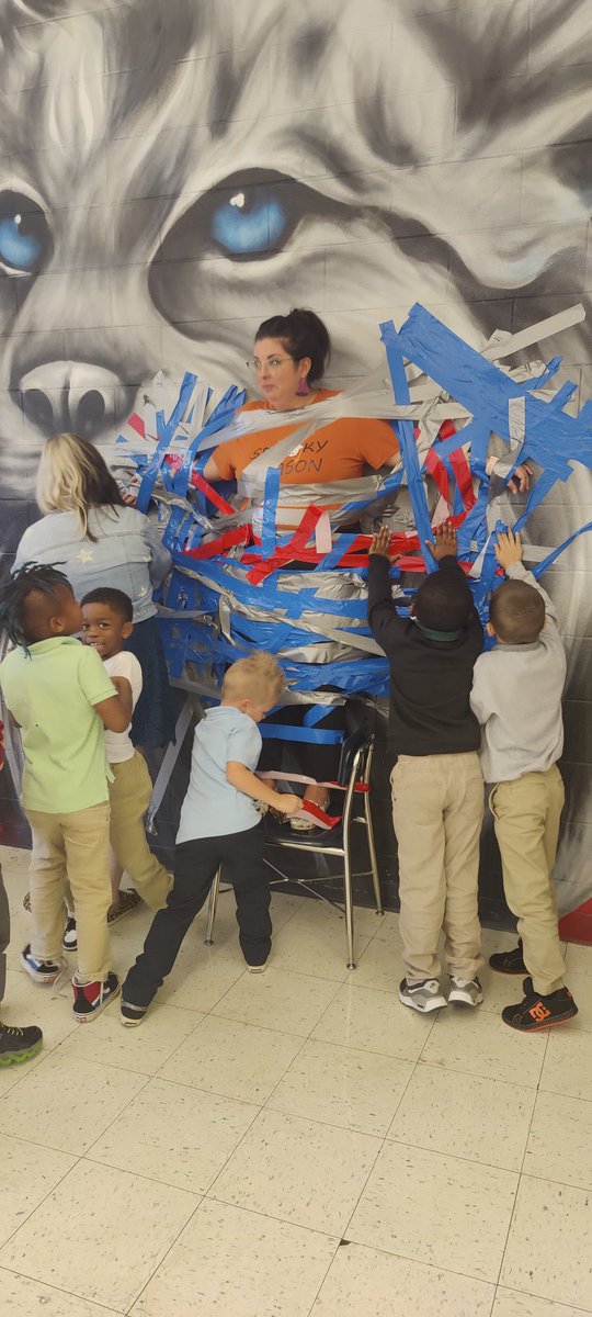 Jessica Rivas (@latinaprincipal) on Twitter photo 1st grade students and teachers taped me to the wall for raising the most $$ for the <a href="/UnitedWay/">United Way</a> <a href="/RSSchoolsNC/">Rowan-Salisbury Schools</a> <a href="/HDBobcats/">Hanford Dole Bobcats</a> 1st grade students and teachers taped me to the wall for raising the most $$ for the <a href="/UnitedWay/">United Way</a> <a href="/RSSchoolsNC/">Rowan-Salisbury Schools</a> <a href="/HDBobcats/">Hanford Dole Bobcats</a>