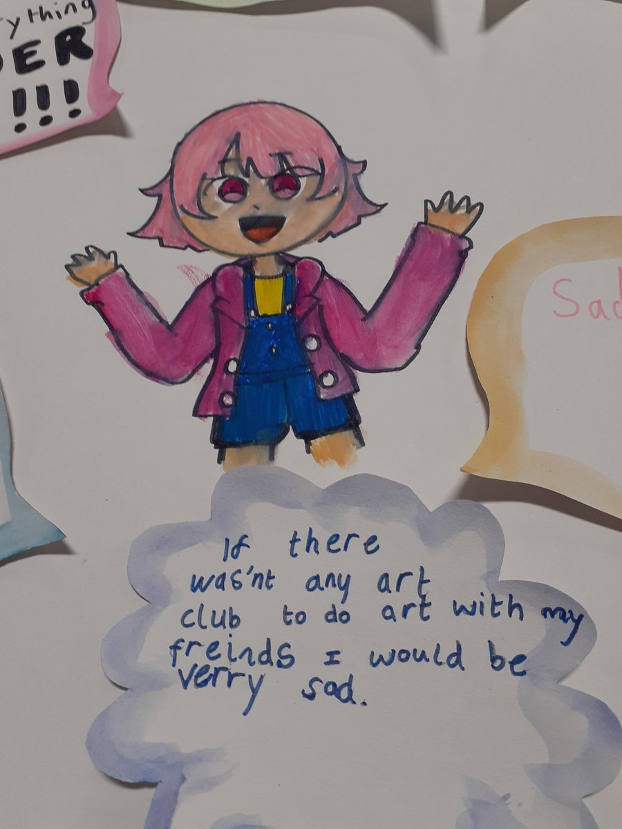 Celebrating World Mental Health Day by saying why Art Club is important to us and how we would feel if the group wasn't there to support us. #youthworkaberdeenshire #WorldMentalHealthDay2022 #artisourvoice #garioch #youthwork #wwypdougie #wwypabshire