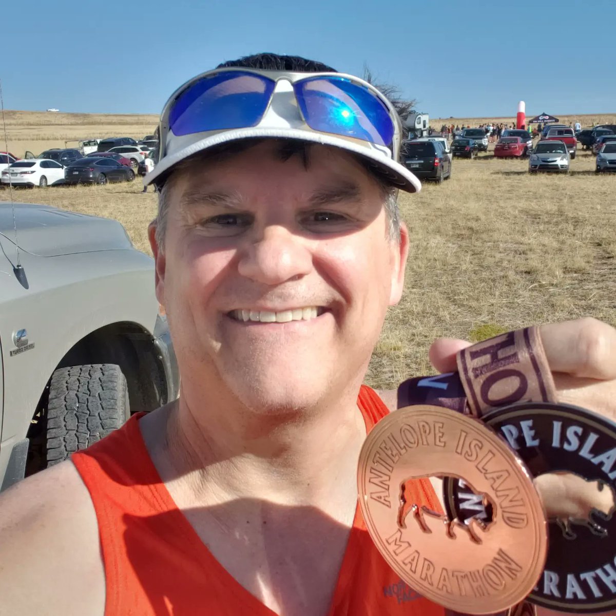 Run_Ron_Run's tweet image. Last Friday, I ran the #64 Antelope Island 5k. 3rd place age group. Great to meet new friends Mark Hoferitza Curt William Panter, Elizabeth Crookston Panter and new cousins!