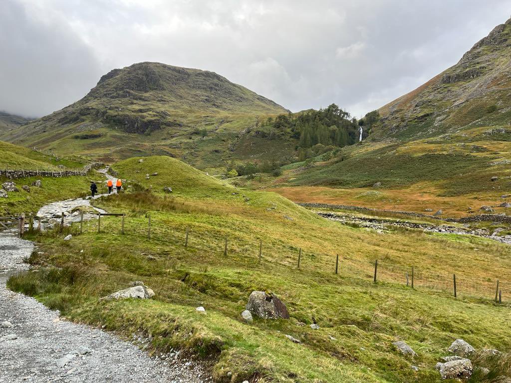 SharnbrookOE's tweet photo. A couple pics from Day 3 of the Gold DofE. A few wet and weary campers but still smiling despite last nights wind and rain #wildcamping #dofe #going4gold #characterbuilding #theLakes https://t.co/LsHyzhhyTv