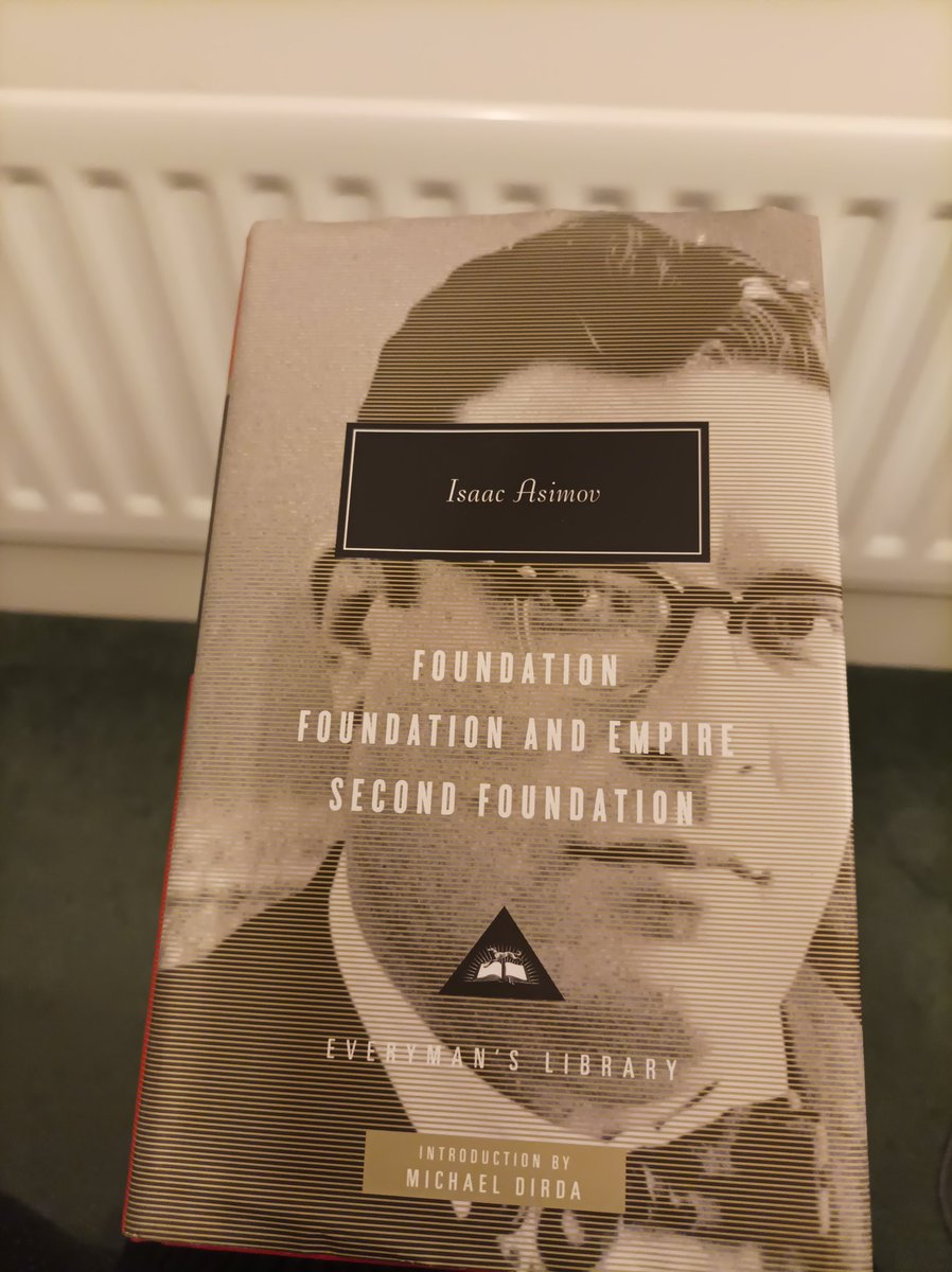 Just finished Asimov's original #foundation trilogy; the last time I read one of his books was when I was a teenager! Good old #scifi :)